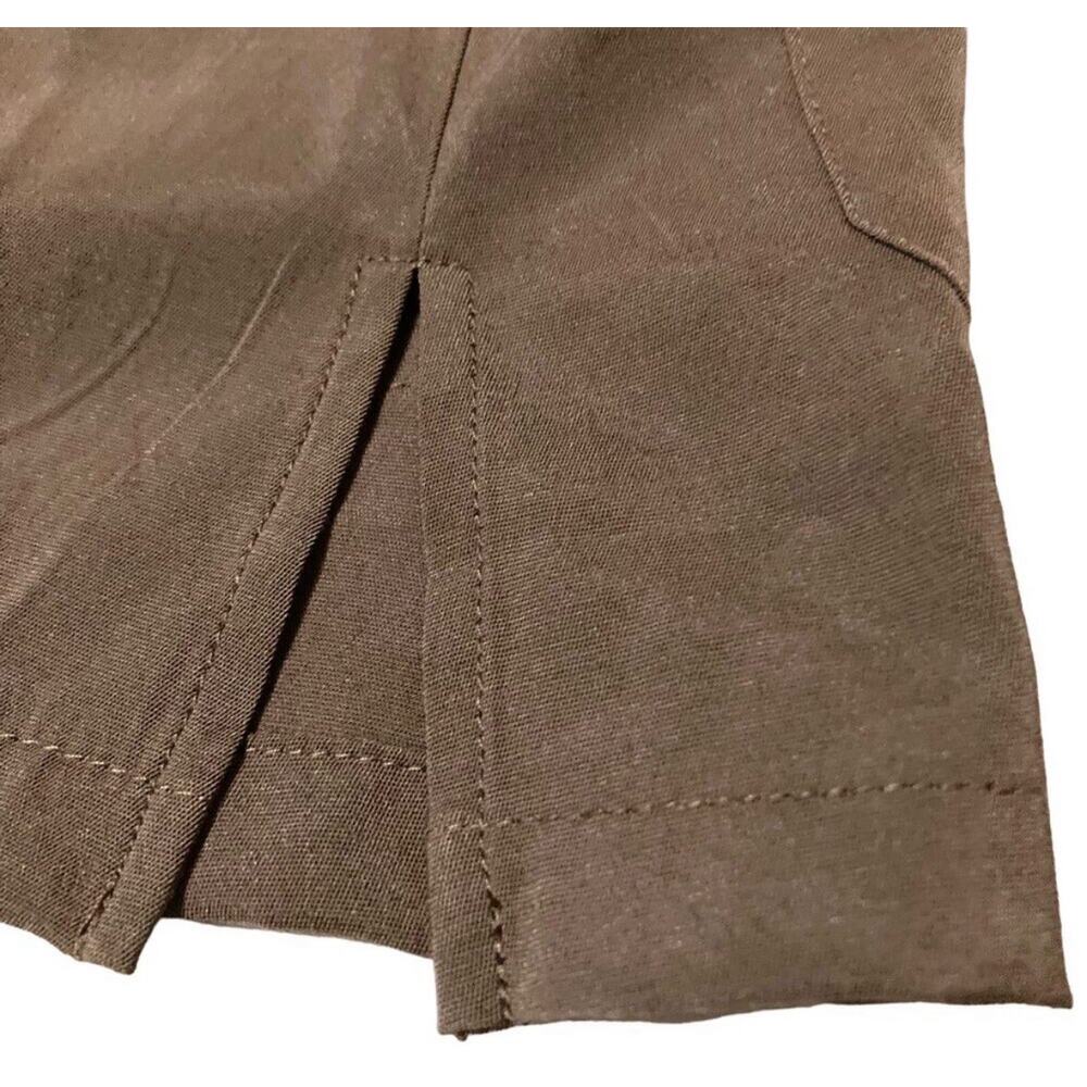 NWT Chico's Utility Vest 3 (XL/16) Rockledge Brown Full Zip Beautician/Barber - Picture 8 of 8